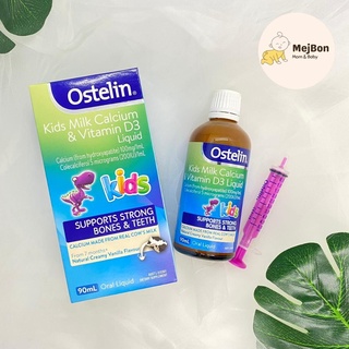 Canxi Nước Kids Milk Calcium & Vitamin D3 Liquid 90ml Ostelin của Úc