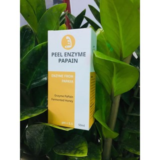 Tẩy tế bào chết sinh học: peel enzyme papain 50ml