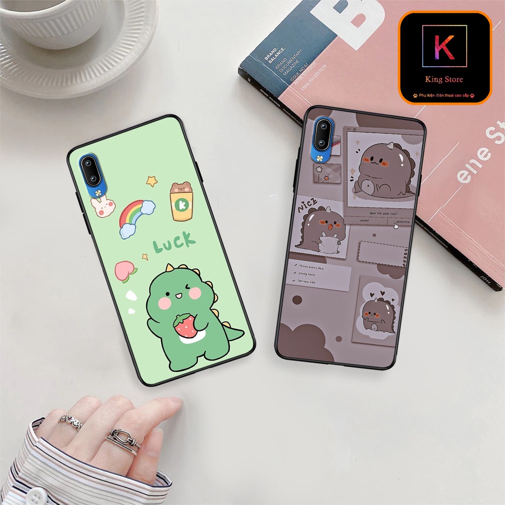 Ốp lưng Vivo Y91c - Vivo Y93 - Ốp in hình khủng long,dinosaur dễ thương