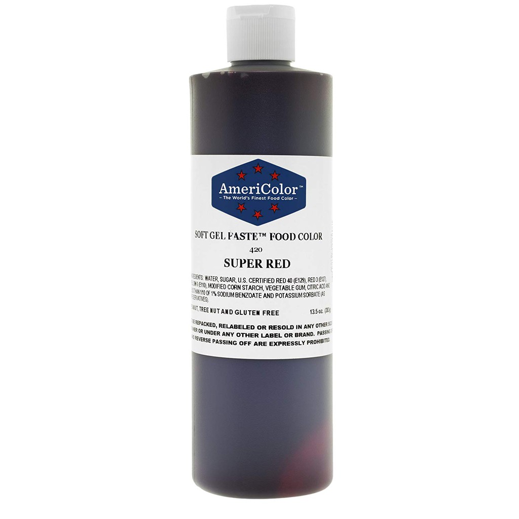 Màu thực phẩm Americolor Super Red - 13.5oz