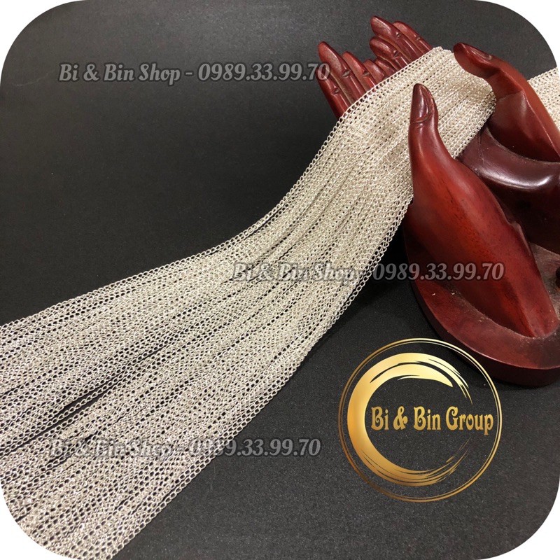 4m Dây Xích Mắc Vặn Thừng Làm Trang Sức Handmade