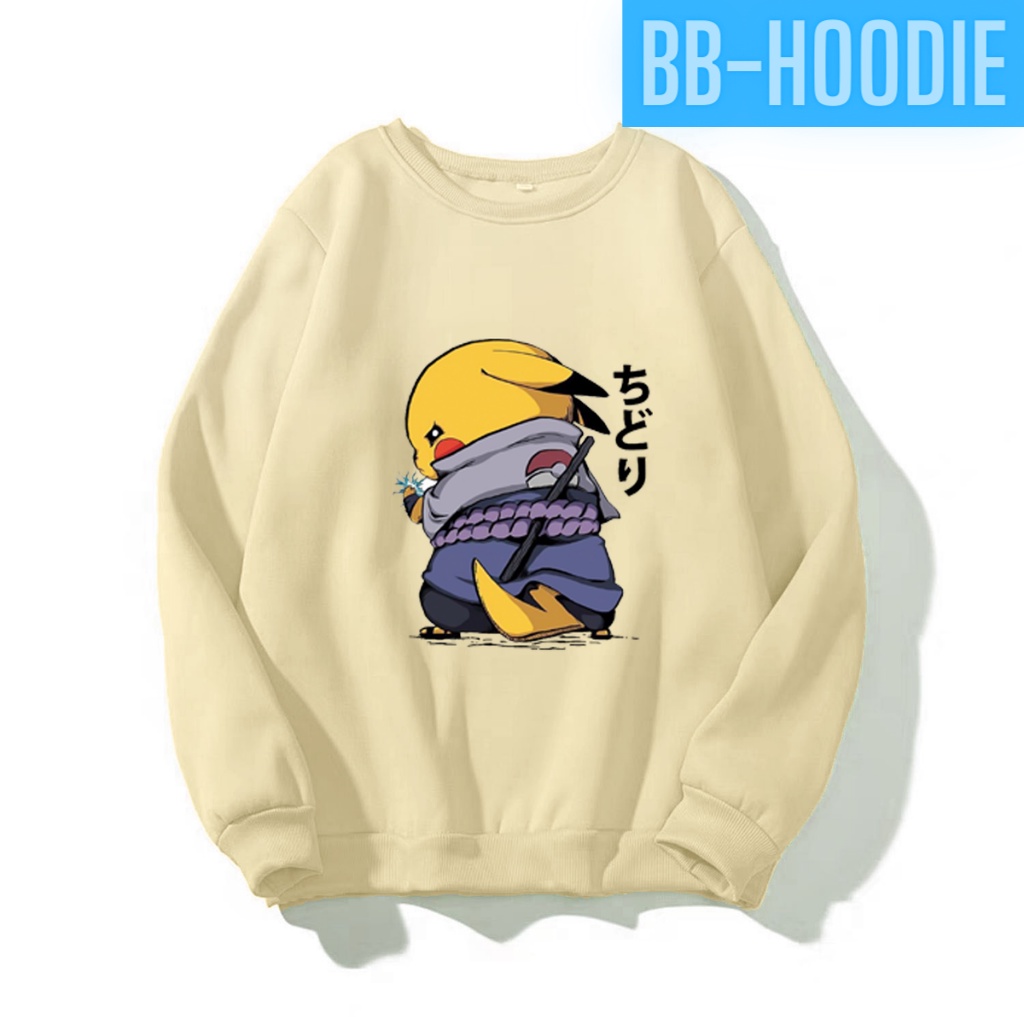 ÁO SWEATER NỈ UNISEX FORM RỘNG NAM NỮ IN HÌNH HOẠT CỰC ĐẸP