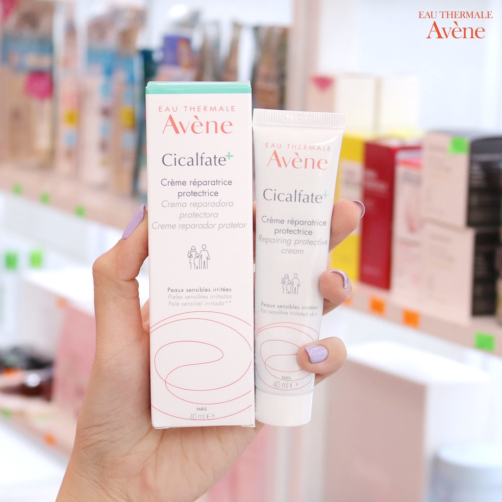 Kem dưỡng Avene Cicalfate Reparing Protective Cream phục hồi da và giảm sẹo thâm 40ml