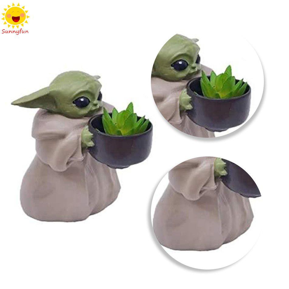 Mô Hình Búp Bê Em Bé Yoda Trong Phim Star Wars Thiết Kế Sáng Tạo Dễ Thương