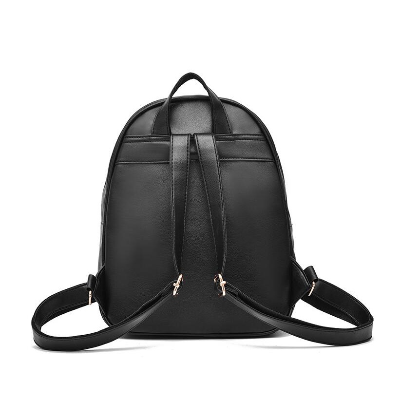 Balo Da Chuwanglin Đính Nơ 3 Cái Thời Trang Cho Nữ