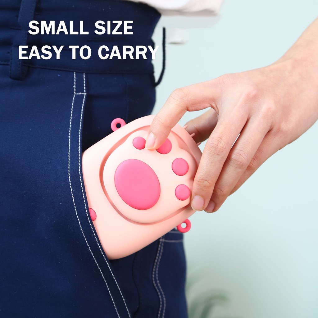 Quạt Mini Cầm Tay Sạc Được 2021 Quạt Cổ Mini Cute | BigBuy360 - bigbuy360.vn