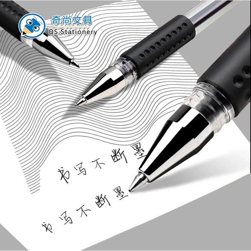 ♛Bút Bi Gel Đen Dùng Ký Tên Cho Học Sinh