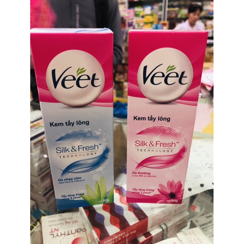 VEET- KEM TẨY LÔNG CHO MỌI LOẠI DA 50g