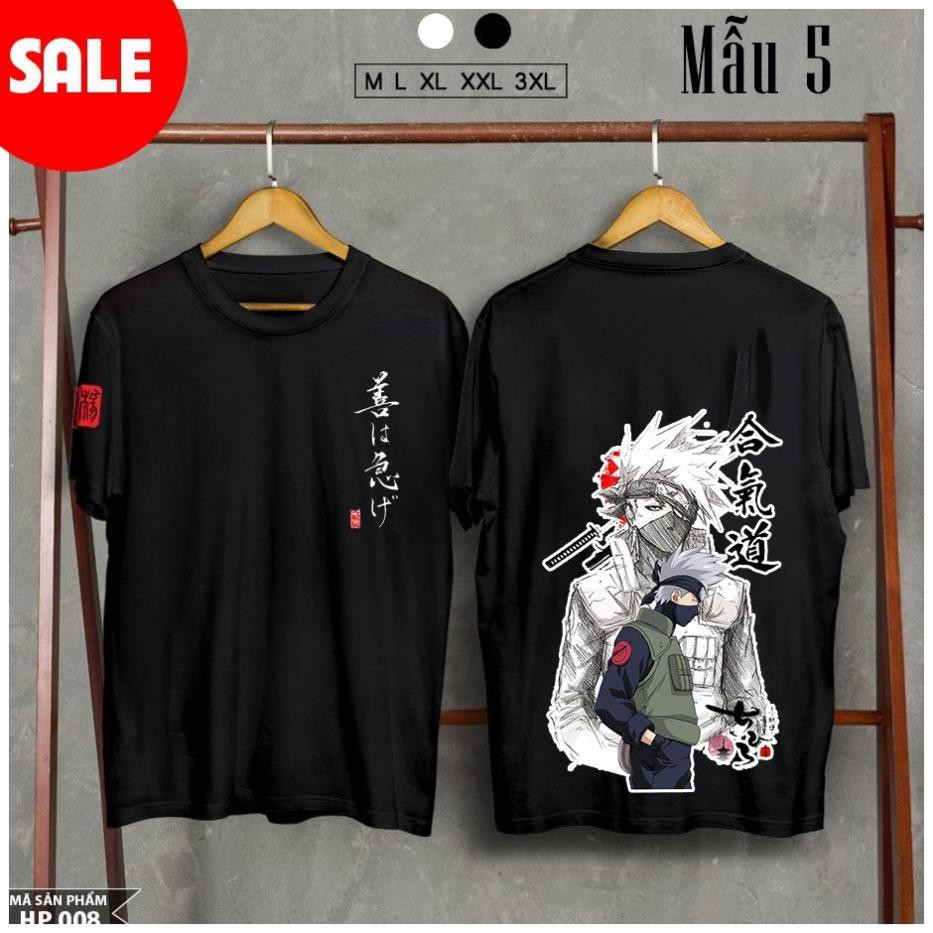 Áo Itachi Uchiha - áo thun in hình Naruto Sasuke Hatake Kakashi Uchiha Saringan
