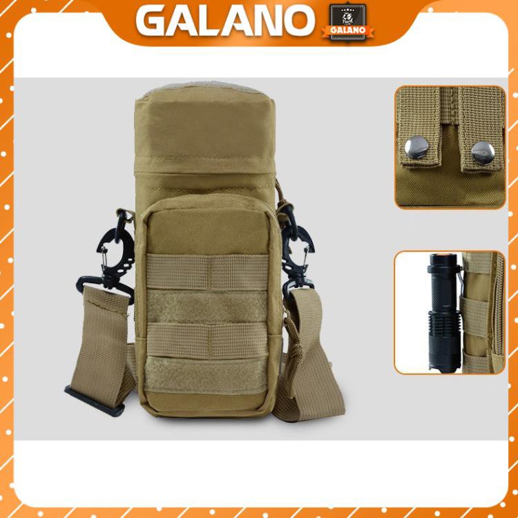 Túi Đeo Chéo Du Lịch Đựng Bình Nước GALANO EDC Đeo Hông Vải Oxford 600D Nhiều Ngăn Chống Nước FB-001249