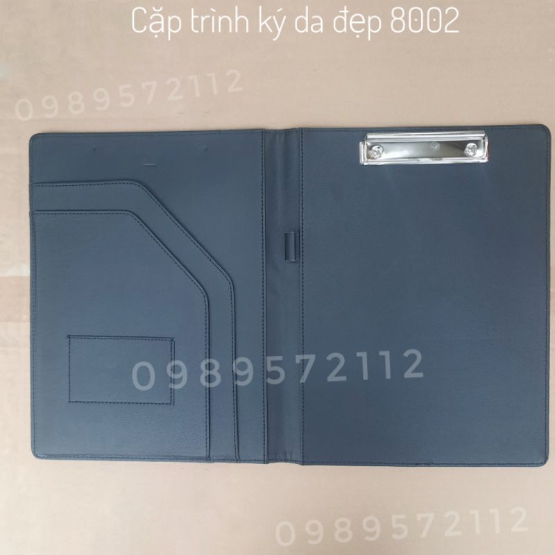 Cặp trình ký da loại đẹp XF8002.Bìa trình ký.