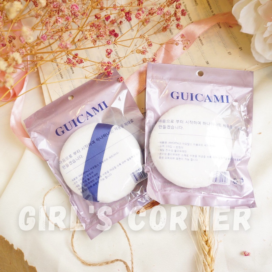 Bông Dặm Phấn Guicami  - Dùng cho cả bột và nén