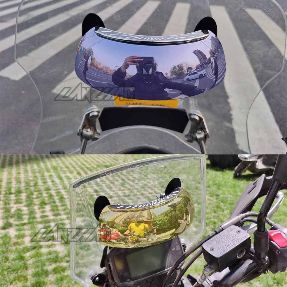 Kính Chắn Gió Chuyên Dụng Cho Xe Vespa 180° Gương Chiếu Hậu Chuyên Dụng Cho Primavera 125 150 GTS 300 250 GTV 300