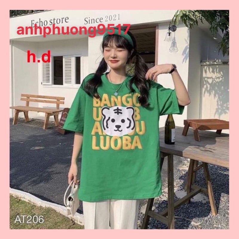 Áo thun nam nữ Hổ Bango áo phông unisex form rộng tay lỡ chất cotton cao cấp cá tính mặc đôi nhóm