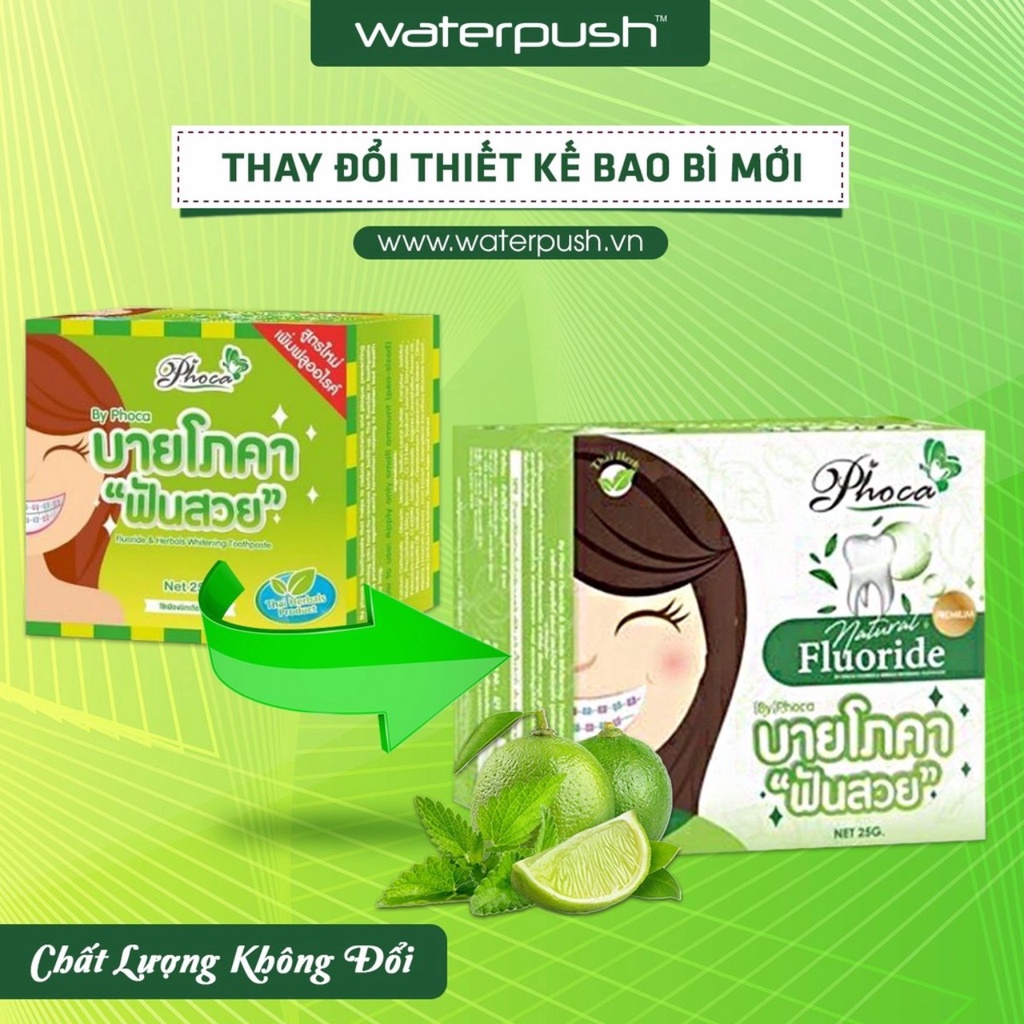 SMILE LIFE | Kem Đánh Răng Thảo Mộc Phoca - Thái Lan