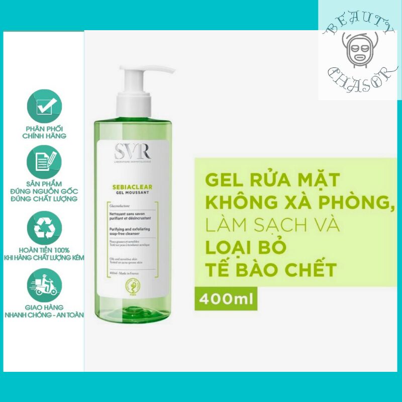 [ HÀNG CHÍNH HÃNG ]SRM SVR cho da dầu mụn 400ml