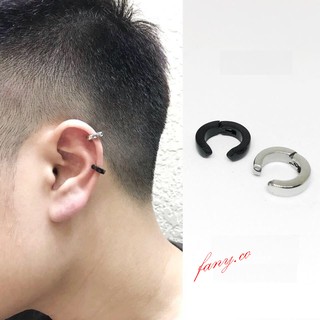 ☆ Bông tai nam kẹp vành tai phong cách đường phố cá tính dạng kẹp, không bấm lỗ tai ☆