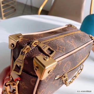 Túi's LV trunk da bò
