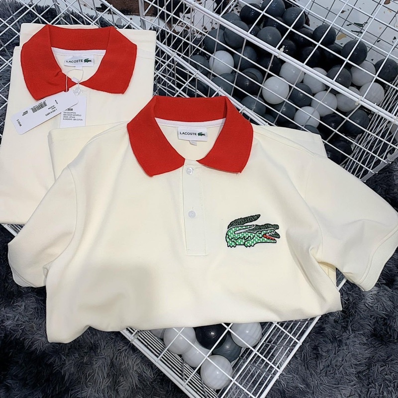 ÁO ĐÔI POLO LCT MÀU BE CHO NAM NỮ