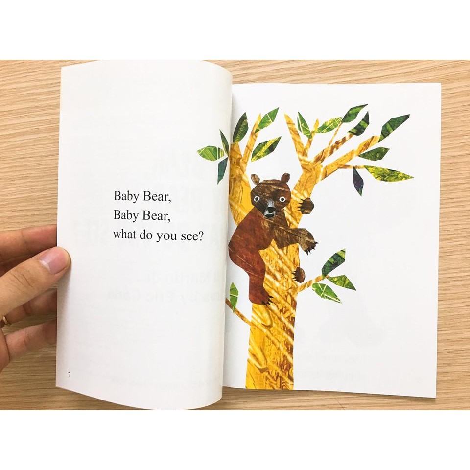 Bộ 4c - Kèm File Mp3 - BROWN BEAR, BROWN BEAR, WHAT DO YOU SEE?