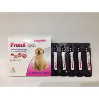 1 tuýp nhỏ trị ve, bọ chét cho chó, mèo Fronil Spot