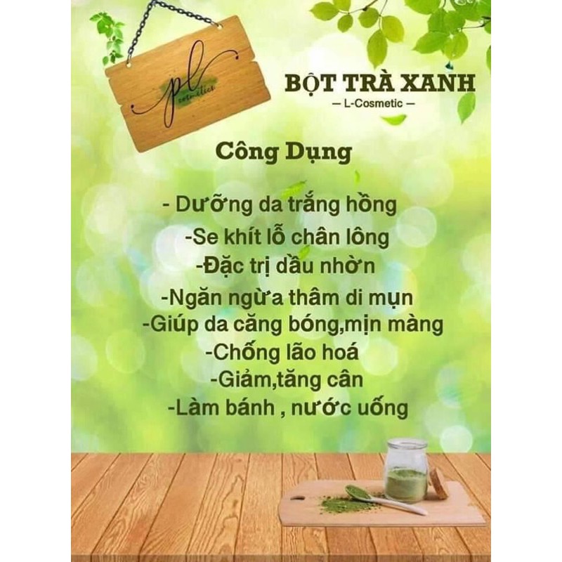 combo 10goi trà xanh nguyên chất