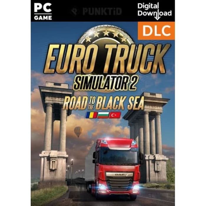 Mô Hình Xe Tải Euro Truck Simulator 2 Road Màu Đen Sea