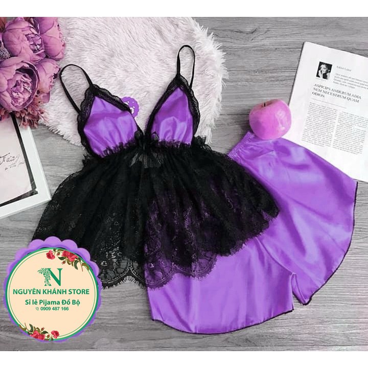 Đồ ngủ ren sexy quyến rũ dưới 56kg | BigBuy360 - bigbuy360.vn