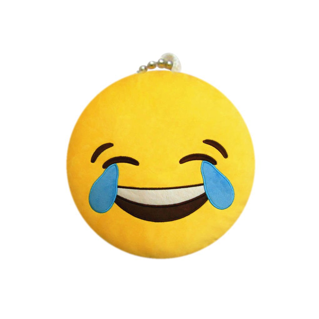 Emoji Round Cushion Pillow Plush Toy Christmas For KidsGood ranchotion