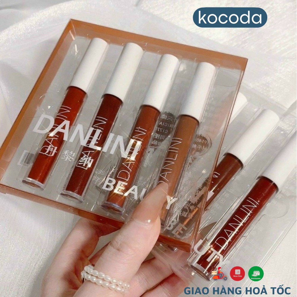 Set 4 Cây Son Kem Lì DANLINI Beauty Phiên Bản Mới Không Khô Môi - KOCODA | BigBuy360 - bigbuy360.vn