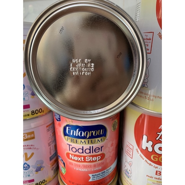 Sữa Enfagrow Premium Toddler Nắp Vàng Mỹ lon 907g,1,04 ( Date 2023)