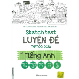 Sách - sketch test - luyện đề trung học phổ thông quốc gia 2020 - môn tiếng anh