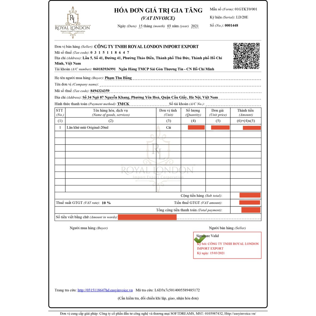 Lăn Khử Mùi Perspirex Cao Cấp giảm tiết mồ hôi cho mọi loại da 20ml | BigBuy360 - bigbuy360.vn