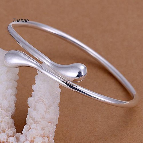 Bộ Trang Sức Mạ Bạc Hình Oval Thời Trang Dành Cho Nữ