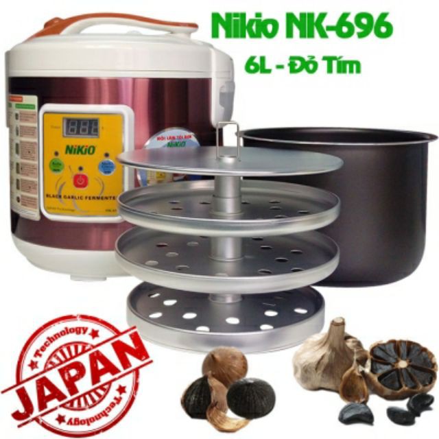 Máy làm tỏi đen Nikio NK696 Công nghệ Nhật bản