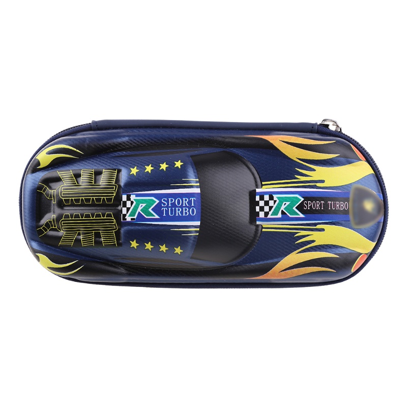 Túi Đựng Bút Họa Tiết Hoạt Hình Sức Chứa Lớn Có Khóa Kéo Kèm Ngăn Đựng Đồ Ẩn