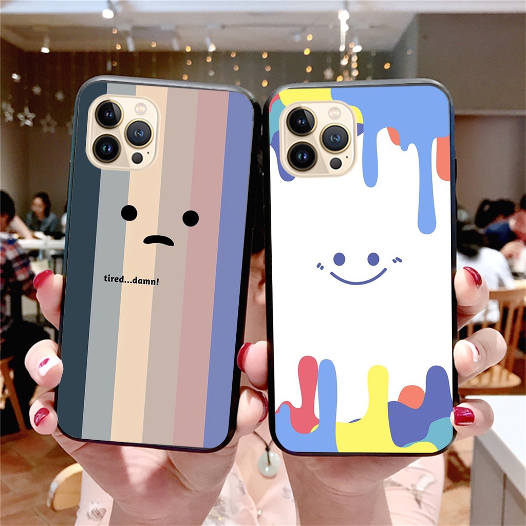 Ốp lưng Iphone 13 - Iphone 13 pro - Iphone 13 Pro Max MẶT CƯỜI smile trend cực đẹp