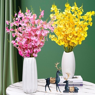 Cành hoa lan vũ nữ giả 96cm sinh động như thật