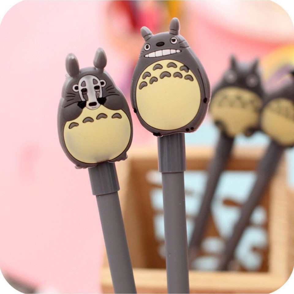 [Mã LIFEB04ALL giảm 10% tối đa 15K đơn 0Đ] Bút Bi Nước TOTORO Siêu Dễ Thương - Bút Bi Nước Mực Đen TOTORO