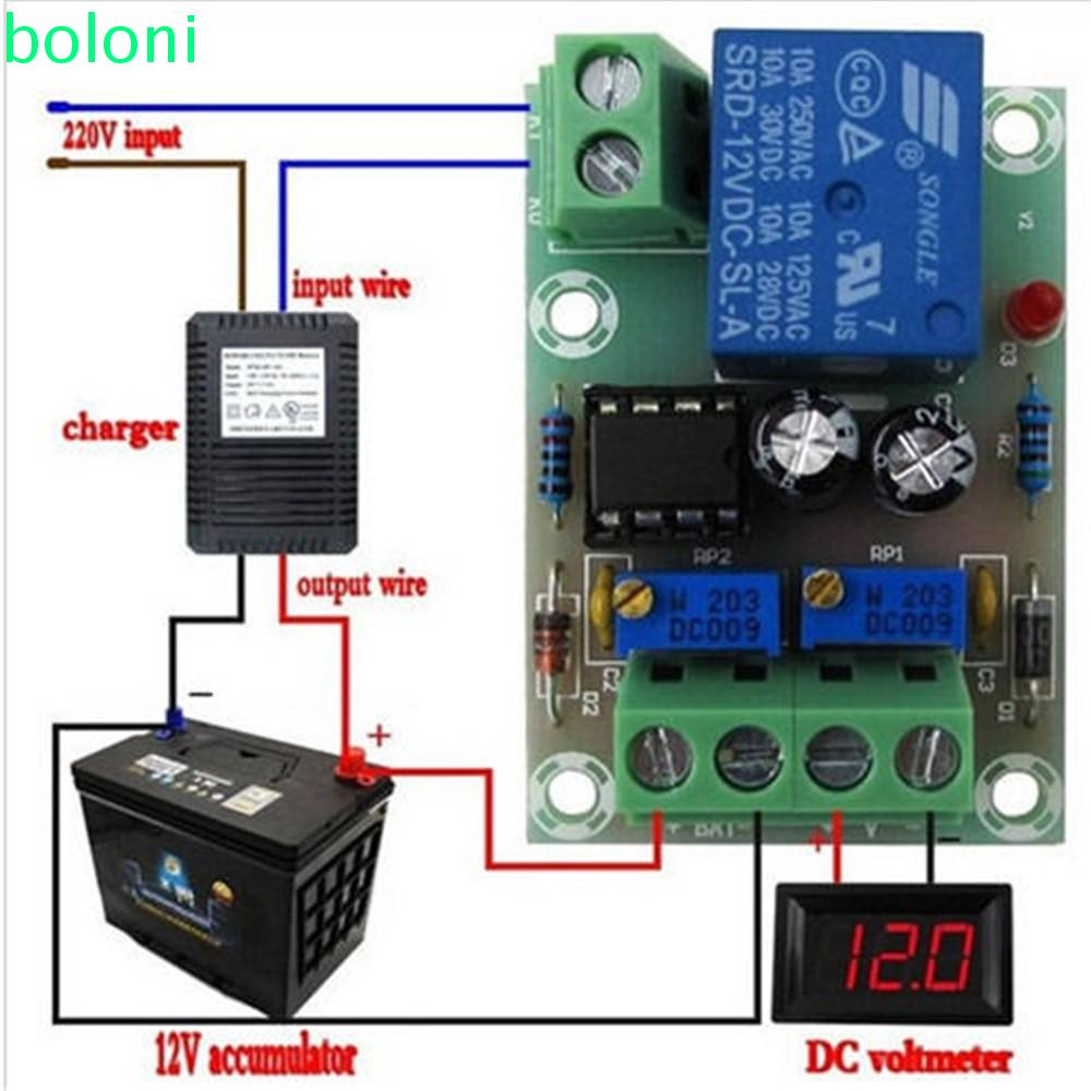 Bo Mạch Điều Khiển Sạc Pin Xh-M601 12v