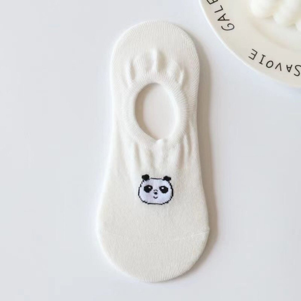 Tất nữ không cổ họa tiết cà rốt phong cách hàn quốc xinh xắn đáng yêu chất liệu co dãn thấm hút mồ hôi