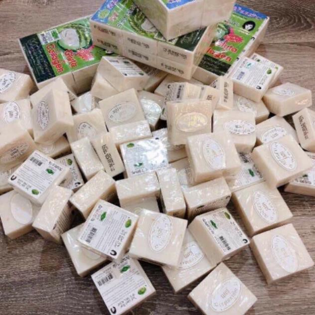 ❣️RẺ VÔ ĐỊCH❣️ Xà phòng trắng da cám gạo Thái Lan Jam Rice Milk Soap