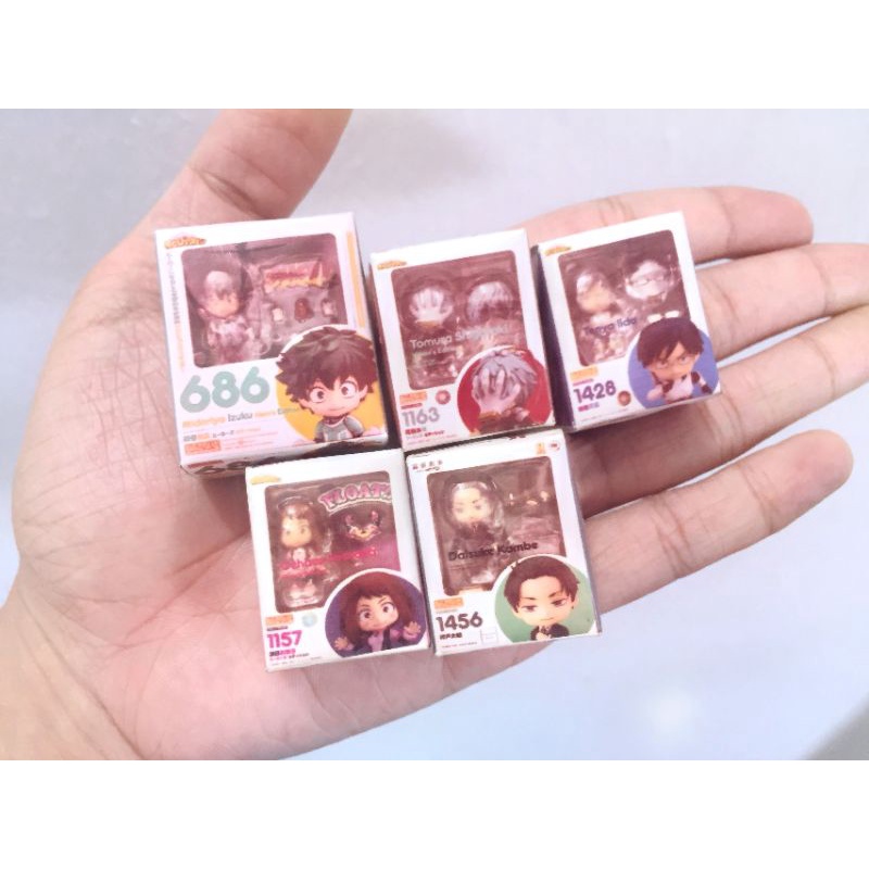 Mô hình Nendoroid Mini Deku, Ochako, Tomura, Tenya Iida, Kambe Daisuke