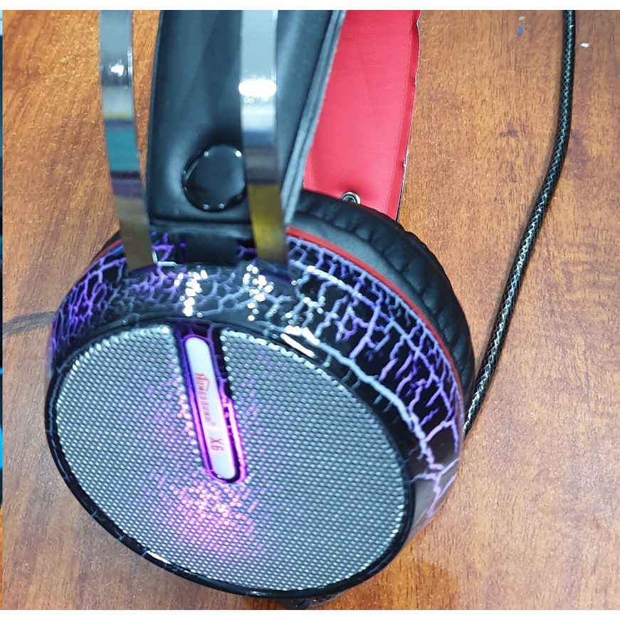 Tai Nghe Gaming 7.1 Homsound X6 Led 7 Màu , Cổng Usb Port