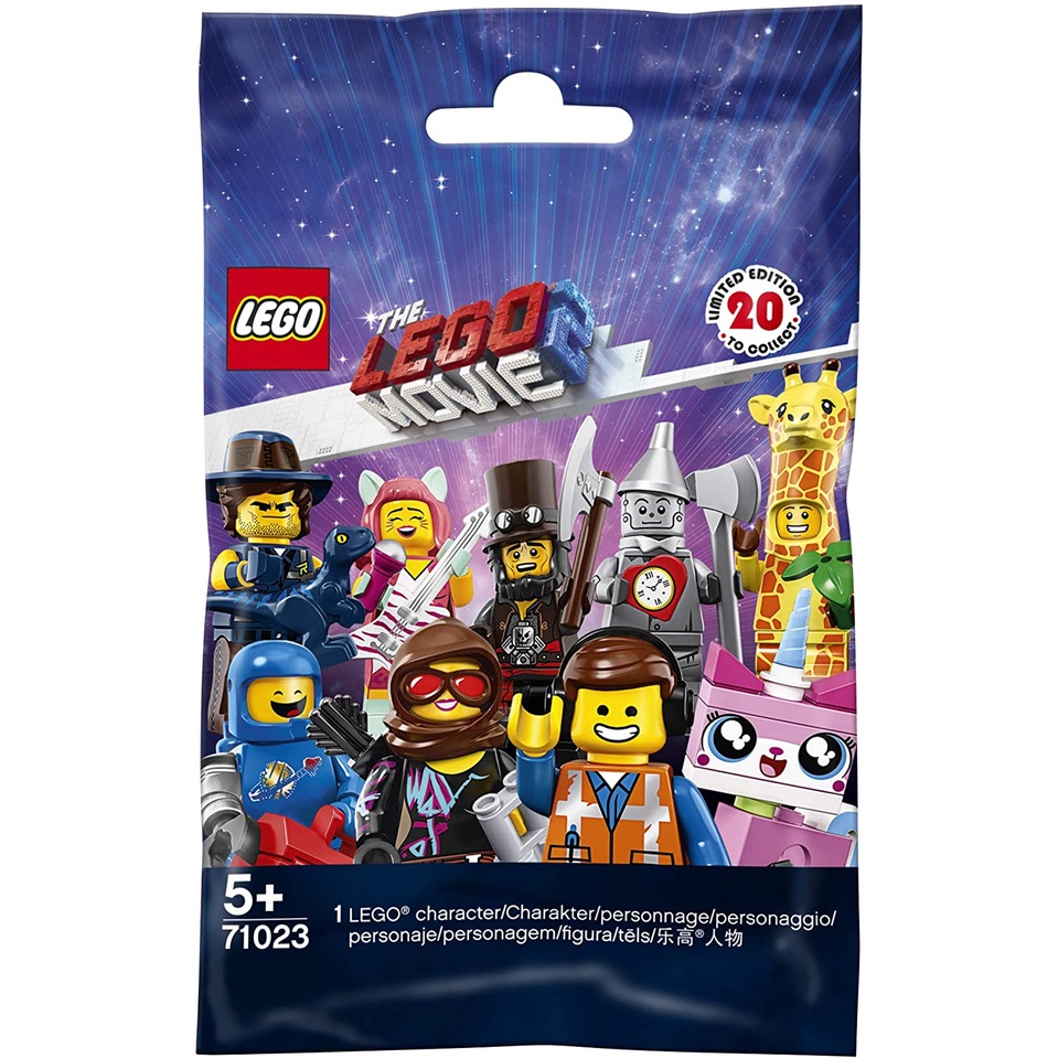 Đồ chơi Lắp ráp Lego 71023 mô hình nhân vật series Movie 2