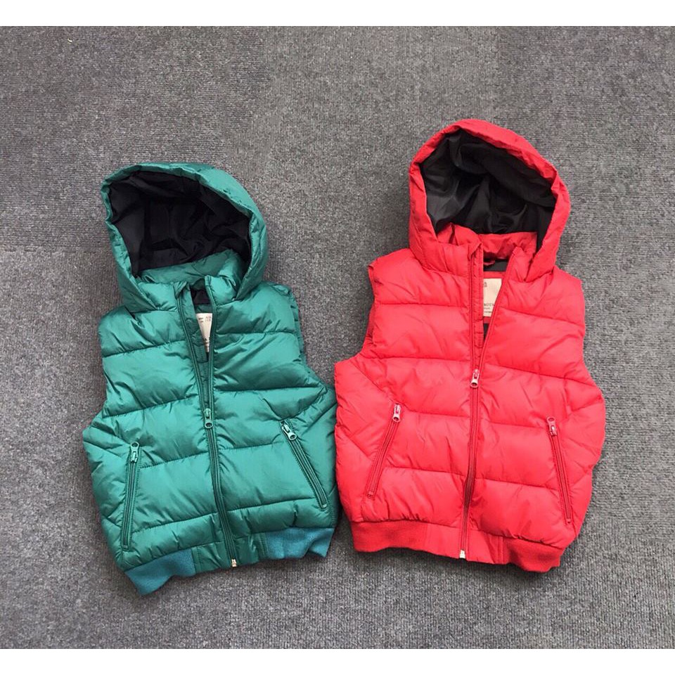 * Mã 6853: Áo gile phao bé trai #Zara_Boy
