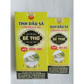 Tinh dầu sả Bé Thơ đận đặc ( loại đặc biệt ) có tem chống hàng giả , tác dụng phong phòng, đuổi muỗi rất hiệu quả