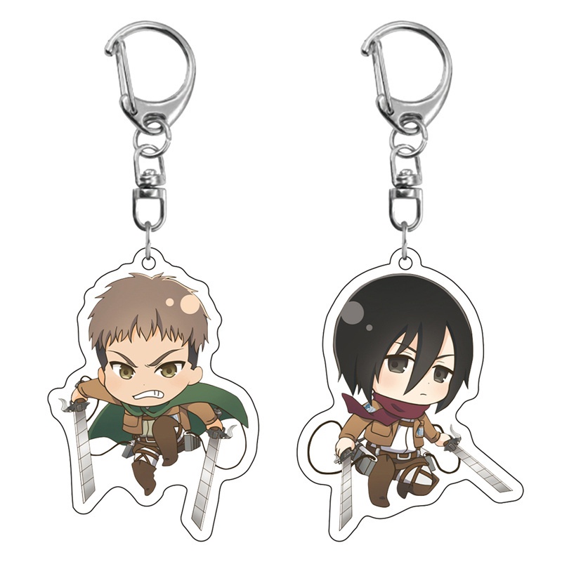 Móc Chìa Khóa Hình Anime Attack On Titan 5cm