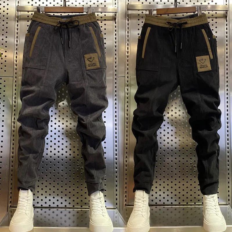 Quần Dài Vải Nhung Thiết Kế Đơn Giản Thời Trang Cho Nam