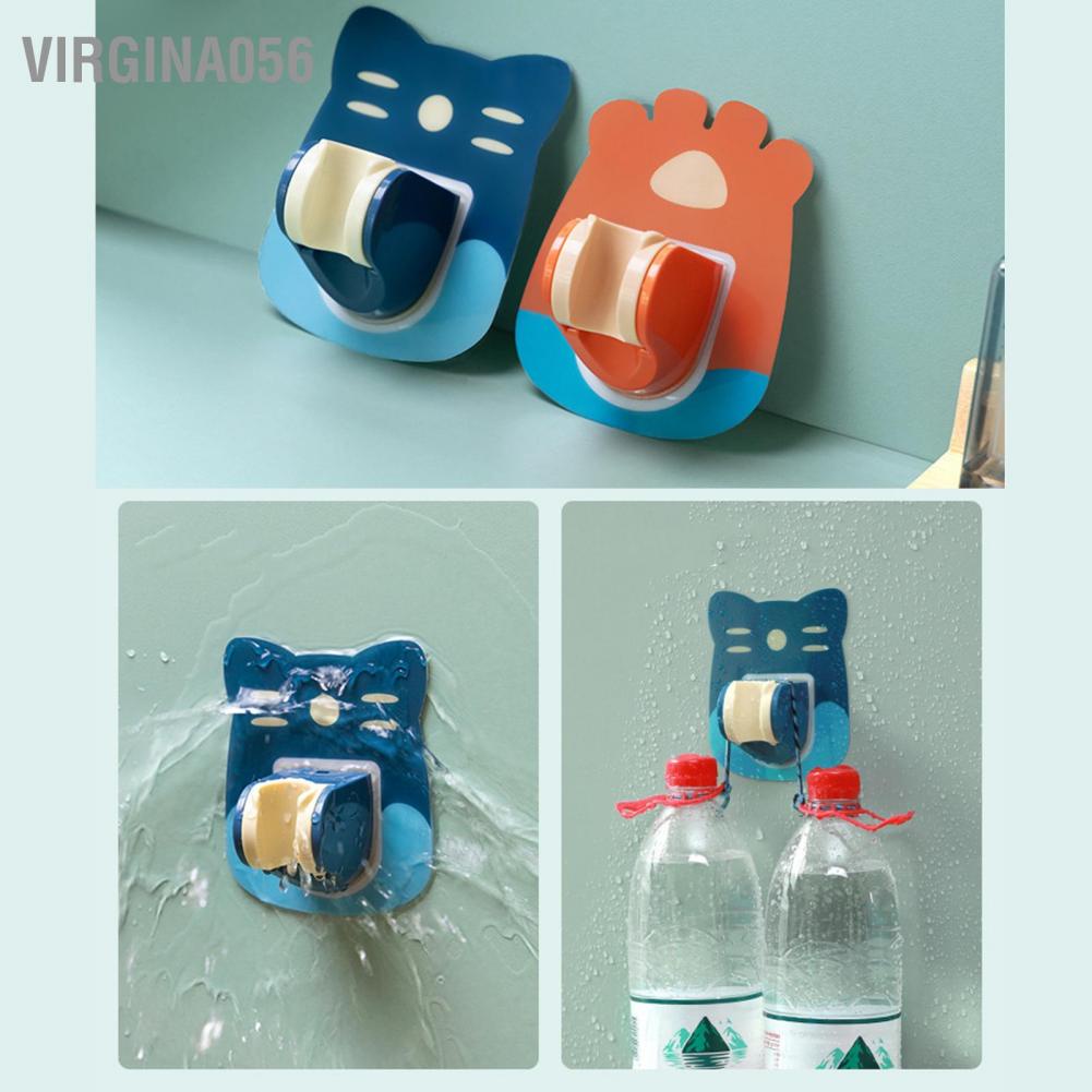 Có thể bán buôn Giá đỡ đầu vòi hoa sen trong phòng tắm cố định không thấm nước với móc treo Virgina056 Hàng giao ngay
